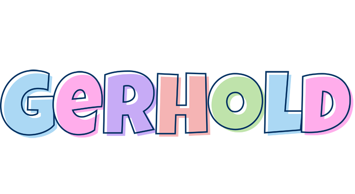 Gerhold pastel logo