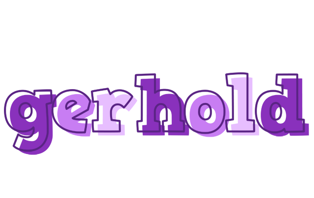 Gerhold sensual logo