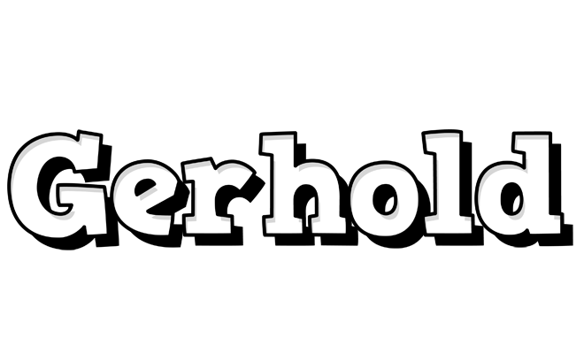Gerhold snowing logo