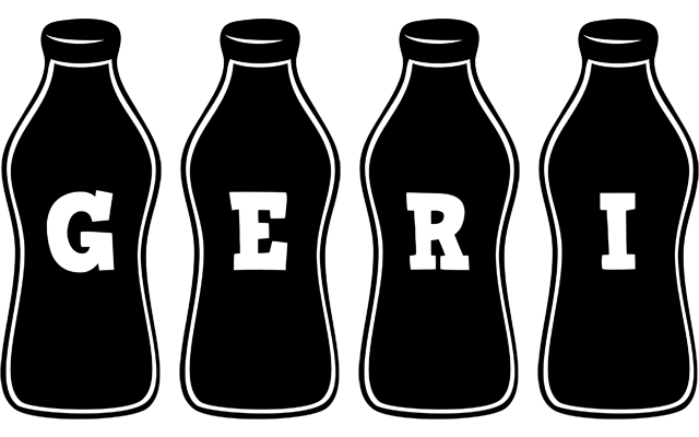 Geri bottle logo