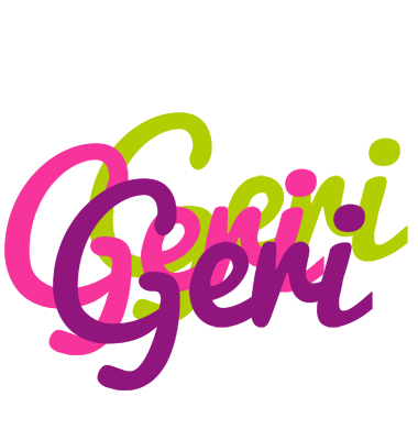 Geri flowers logo