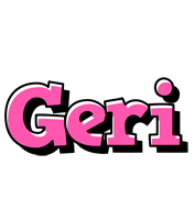 Geri girlish logo