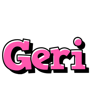 Geri girlish logo