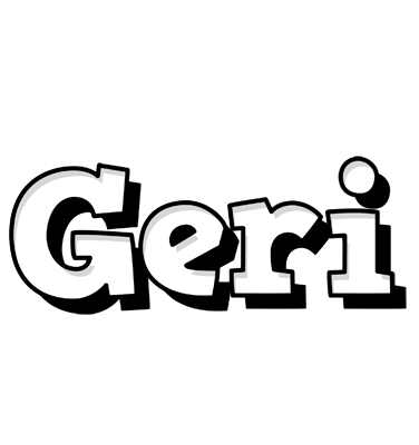 Geri snowing logo