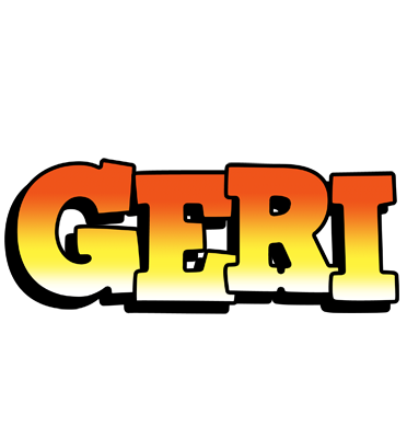 Geri sunset logo