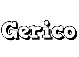 Gerico snowing logo