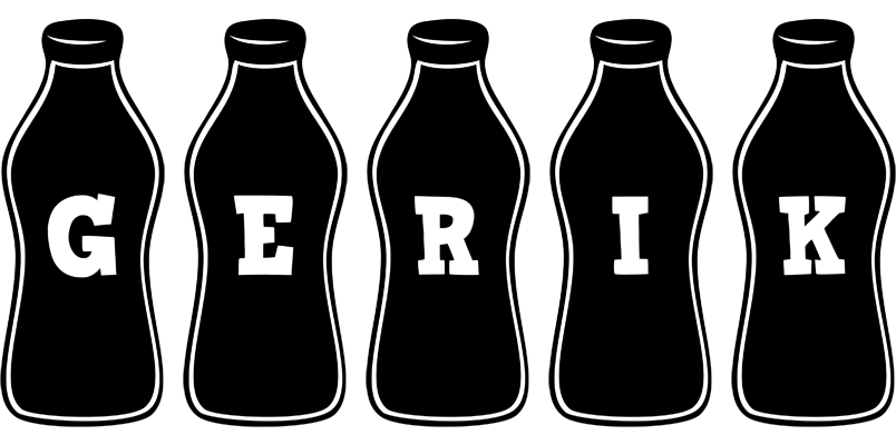 Gerik bottle logo