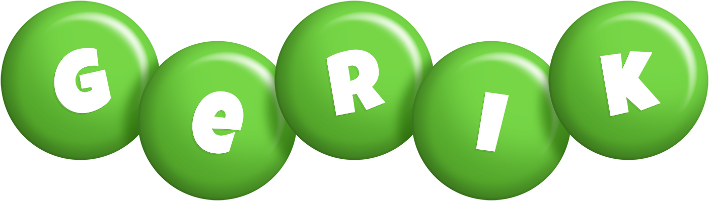 Gerik candy-green logo