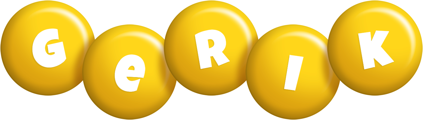 Gerik candy-yellow logo