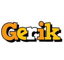 Gerik cartoon logo