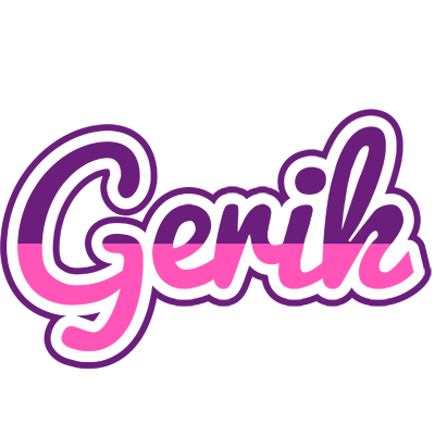 Gerik cheerful logo