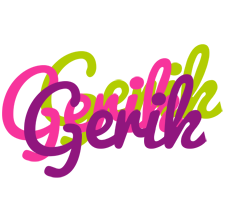 Gerik flowers logo