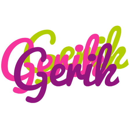 Gerik flowers logo