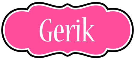 Gerik invitation logo