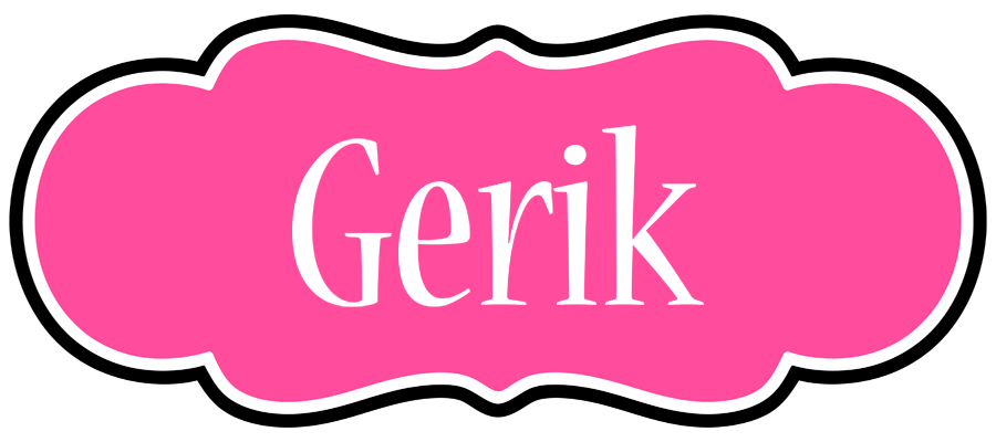 Gerik invitation logo