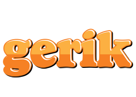 Gerik orange logo