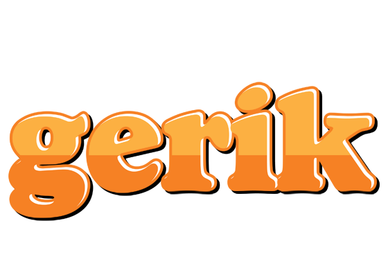 Gerik orange logo