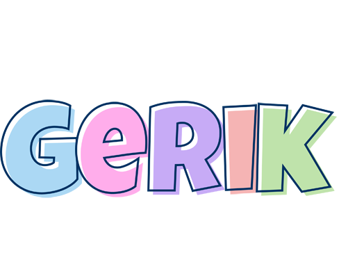 Gerik pastel logo