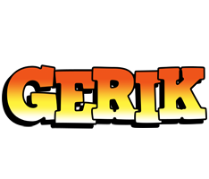 Gerik sunset logo