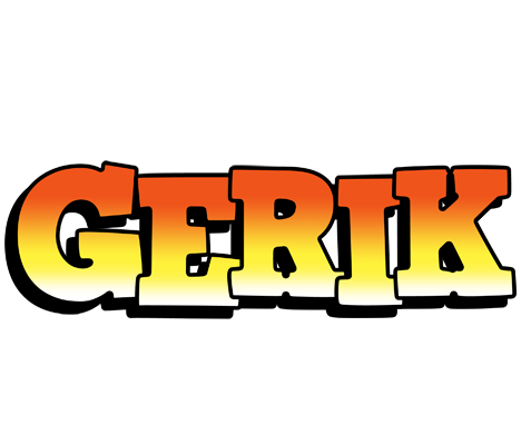 Gerik sunset logo
