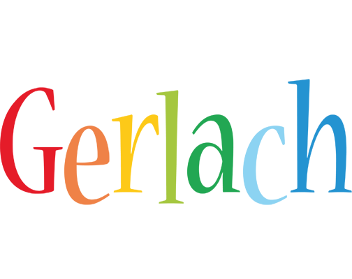 Gerlach birthday logo