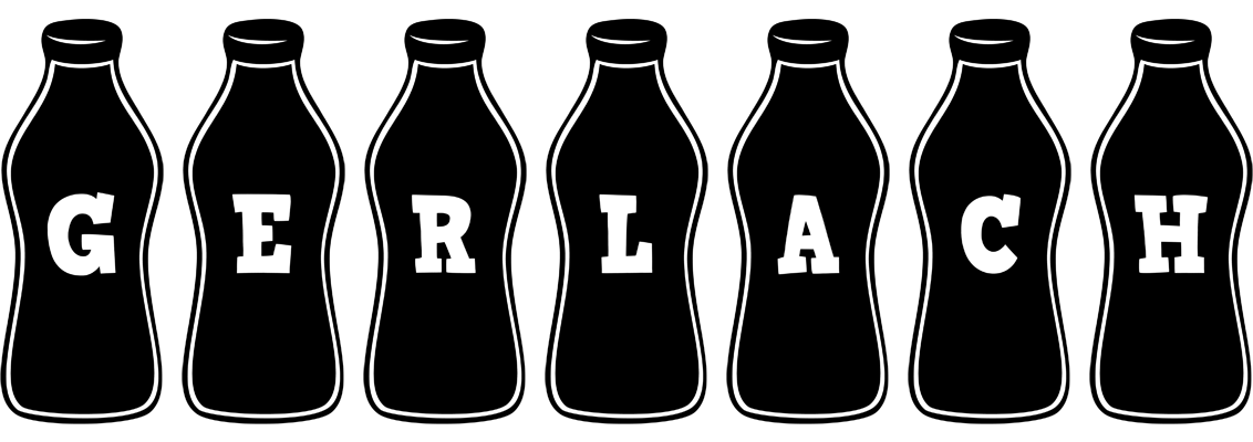 Gerlach bottle logo