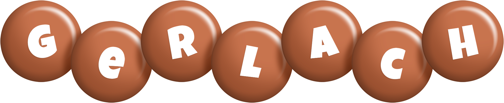 Gerlach candy-brown logo