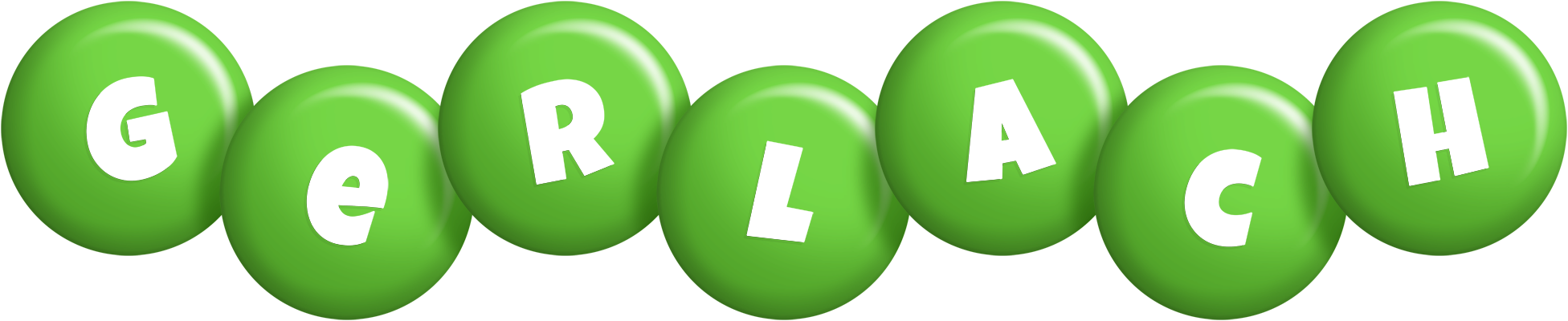 Gerlach candy-green logo