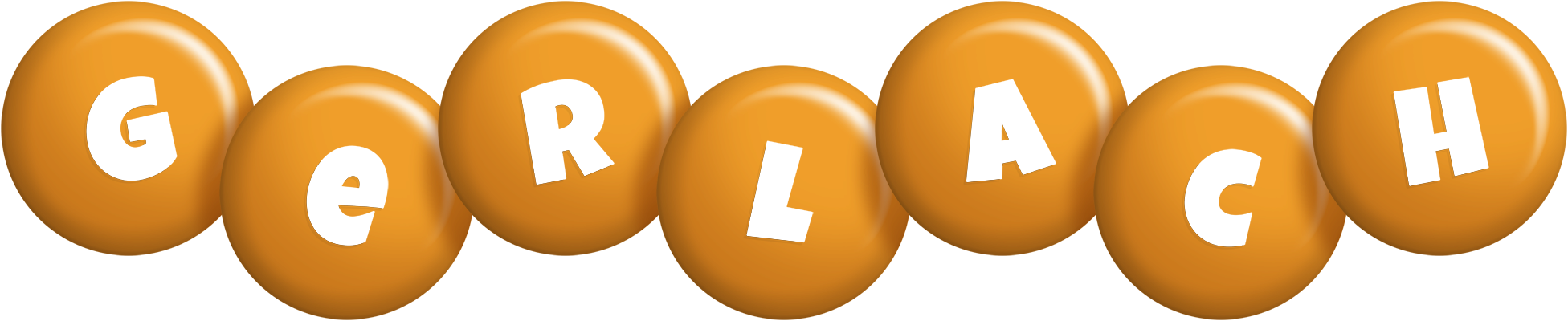 Gerlach candy-orange logo