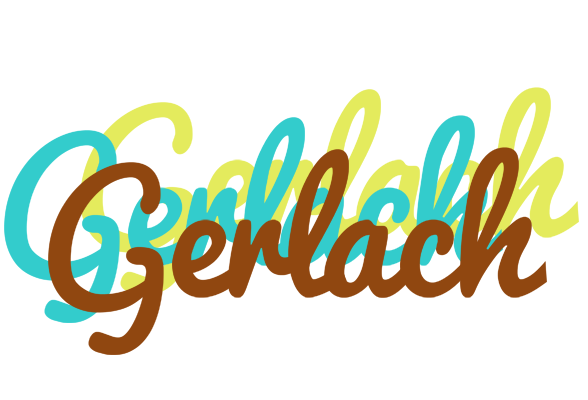 Gerlach cupcake logo