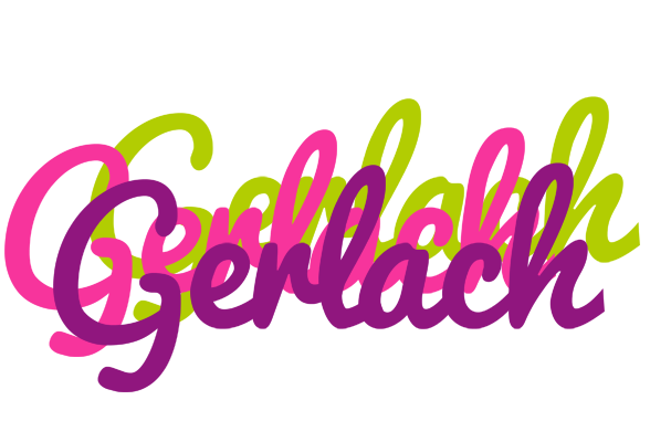 Gerlach flowers logo