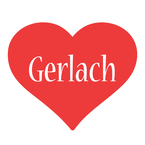 Gerlach love logo