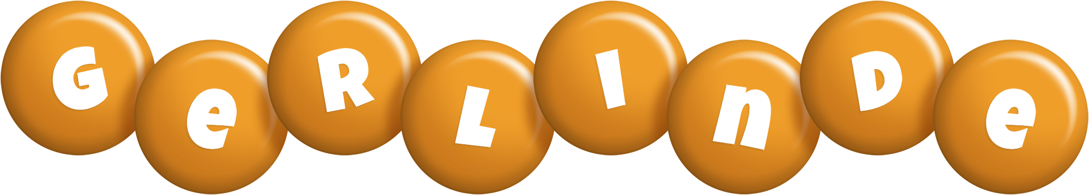 Gerlinde candy-orange logo