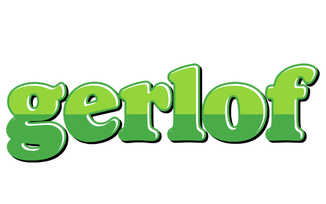Gerlof apple logo