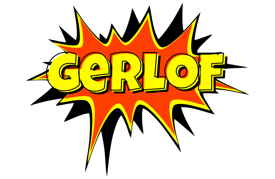 Gerlof bazinga logo