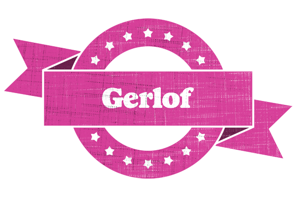Gerlof beauty logo