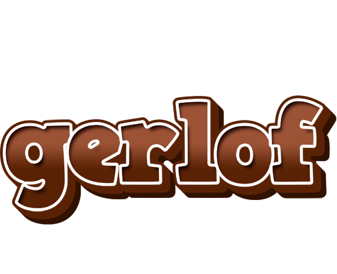 Gerlof brownie logo