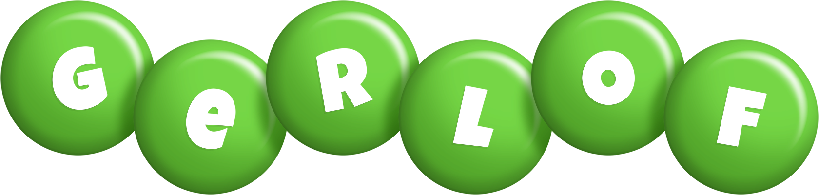 Gerlof candy-green logo
