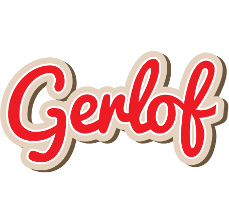 Gerlof chocolate logo