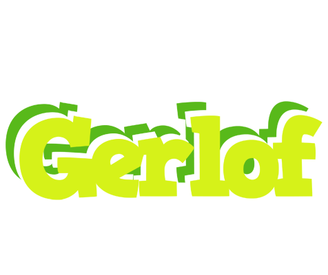 Gerlof citrus logo
