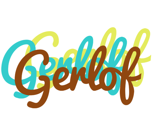 Gerlof cupcake logo