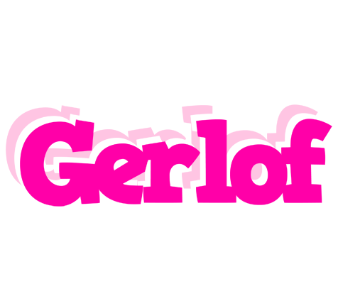 Gerlof dancing logo