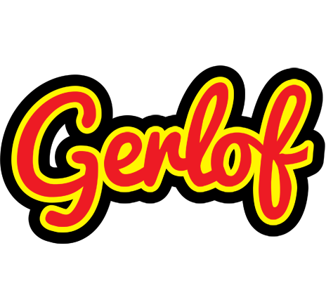 Gerlof fireman logo