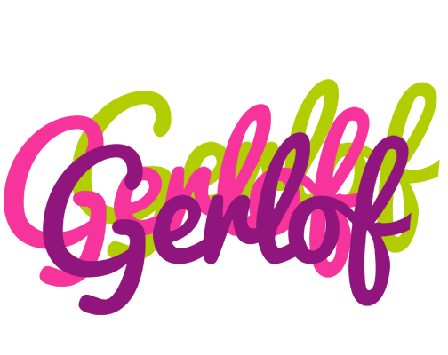 Gerlof flowers logo