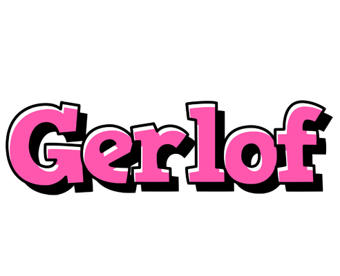 Gerlof girlish logo