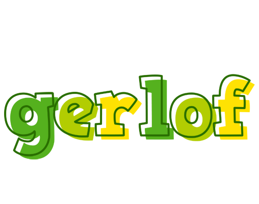 Gerlof juice logo