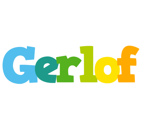 Gerlof rainbows logo