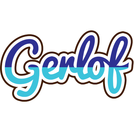 Gerlof raining logo