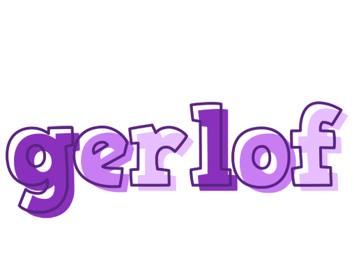 Gerlof sensual logo