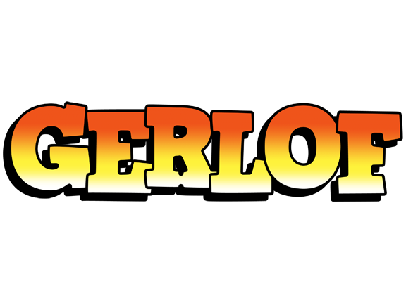 Gerlof sunset logo